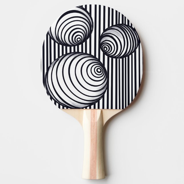 Raquete De Ping Pong Abstrato Paddles (Frente)