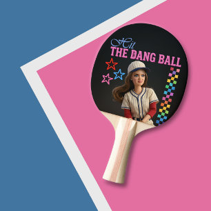 Raquete De Ping Pong Acerta a Bola, Caramba! Boneca de Mãe de Jogador d