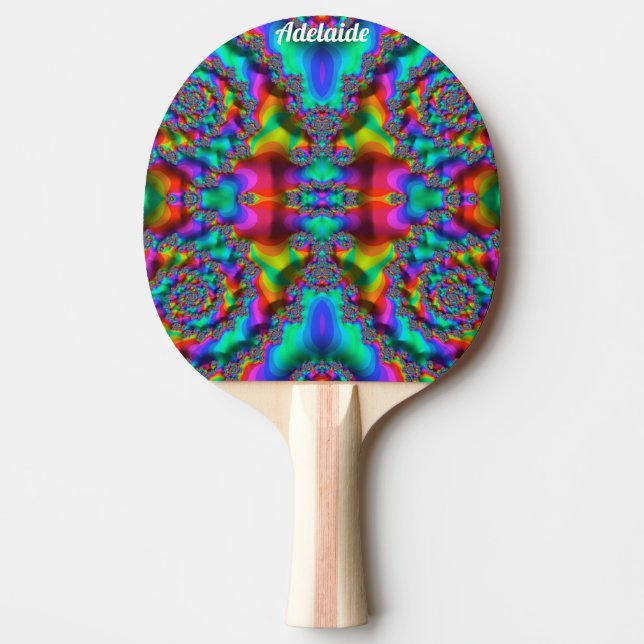 Raquete De Ping Pong ADELAIDE ~ DISCO BALL ~ Original (Frente)