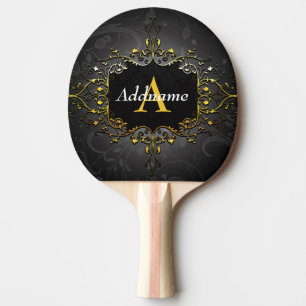 Raquete De Ping Pong Adicionar seu nome e inicial