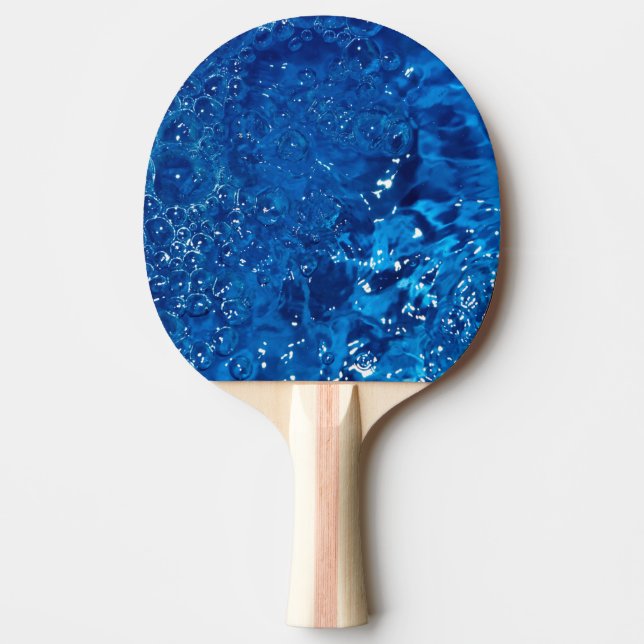 Raquete De Ping Pong Água azul  (Frente)