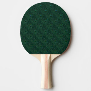 Raquete De Ping Pong Água cai no metal verde