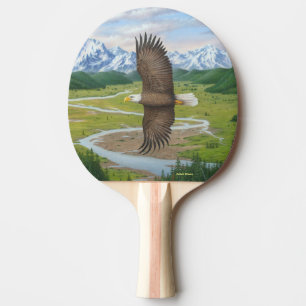 Raquete De Ping Pong Águia americana