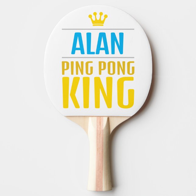 Raquete De Ping Pong Alan (Frente)