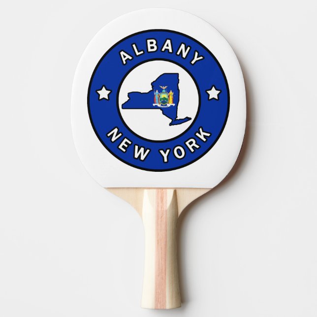 Raquete De Ping Pong Albany Nova York (Frente)