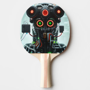 Raquete De Ping Pong Alça-pingue-pongue Robot 5