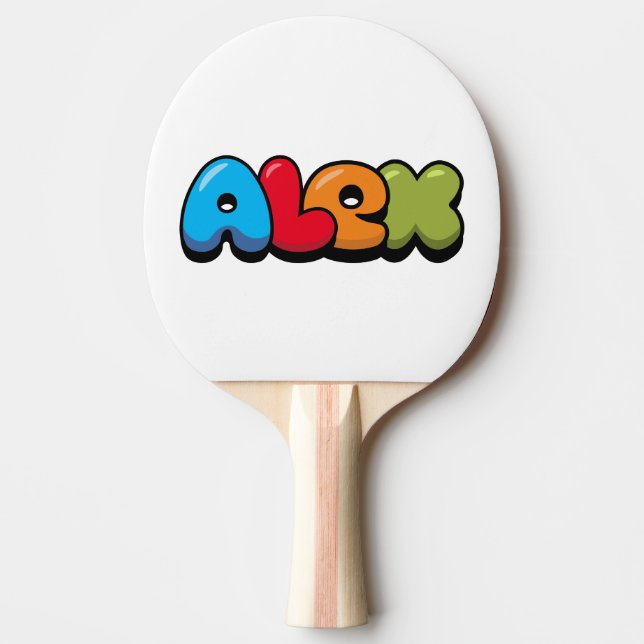 Raquete De Ping Pong Alex (Frente)