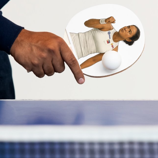 Raquete De Ping Pong Alexandra Eala - Campeão de Guadalajara 2025 (Insitu)