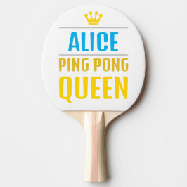 Raquete De Ping Pong Alice