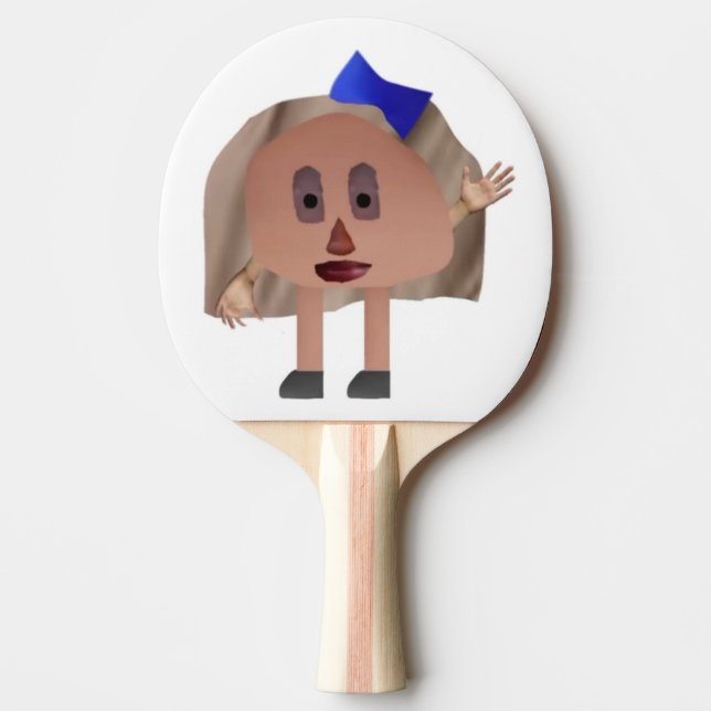 Raquete De Ping Pong Alice Realista (Frente)