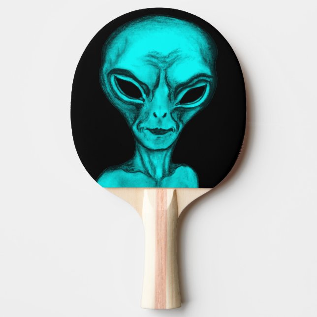 Raquete De Ping Pong Alienígena (Frente)