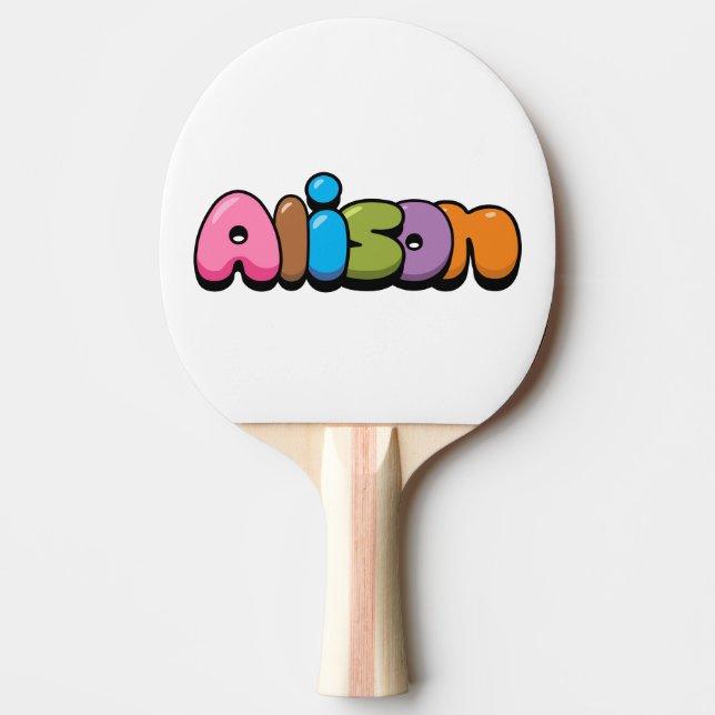 Raquete De Ping Pong Alison (Frente)