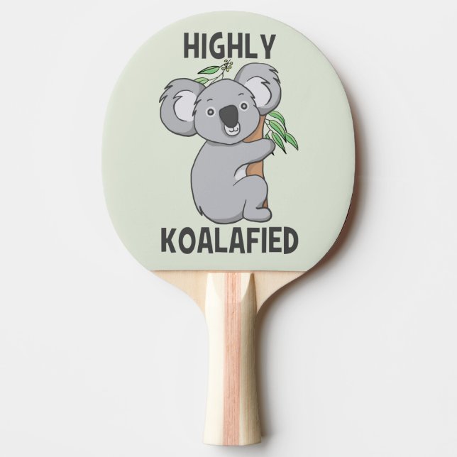 Raquete De Ping Pong Altamente Koalafied Koala (Frente)