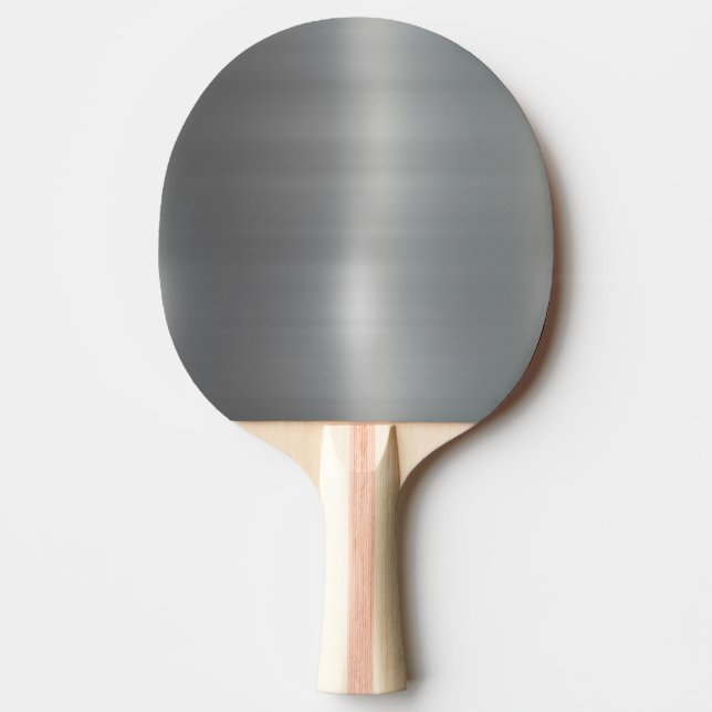 Raquete De Ping Pong Alumínio escovado (Frente)
