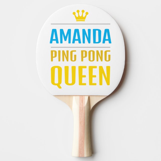 Raquete De Ping Pong Amanda (Frente)