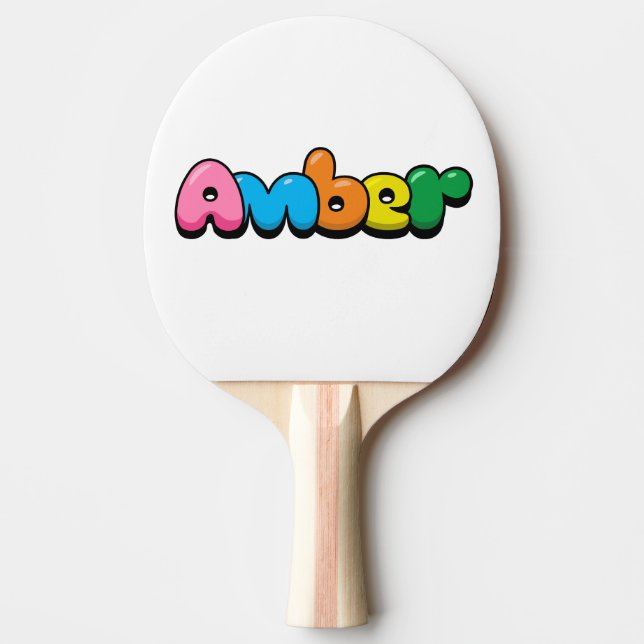 Raquete De Ping Pong Âmbar (Frente)