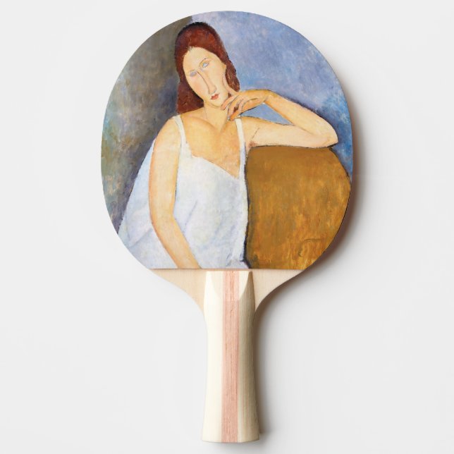 Raquete De Ping Pong Amedeo Modigliani - Jeanne Hebuterne (Frente)