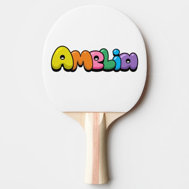 Raquete De Ping Pong Amelia (Frente)