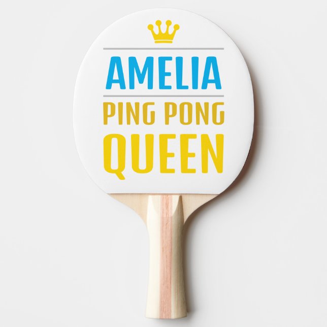 Raquete De Ping Pong Amelia (Frente)
