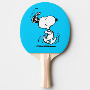 Raquete De Ping Pong Anime feliz de Kawaii enfrentado