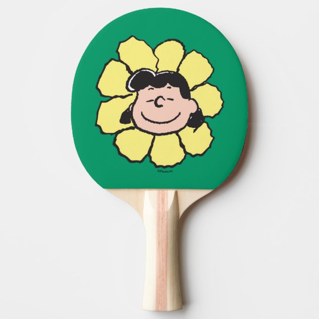 Raquete De Ping Pong Amendoins | Lucy Flower (Frente)