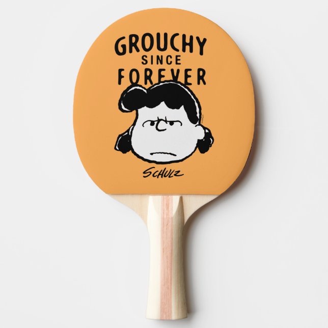 Raquete De Ping Pong Amendoins | Lucy Since Forever (Frente)