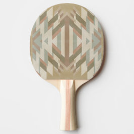Raquete De Ping Pong American Southwest Desert Colors Inspired Artwork