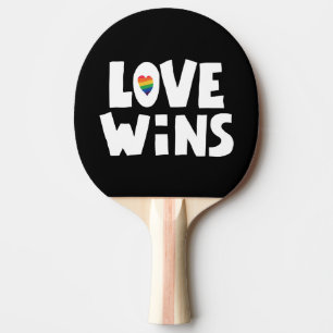Raquete De Ping Pong Amor vence