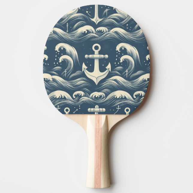 Raquete De Ping Pong Âncoras Bem Presas (Frente)