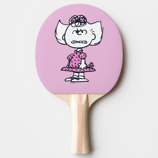 Raquete De Ping Pong Angry Sally (Frente)