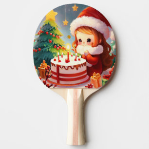 Raquete De Ping Pong Aniversário de Natal (1)