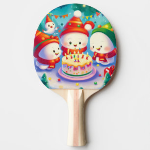 Raquete De Ping Pong Aniversário de Natal (6)