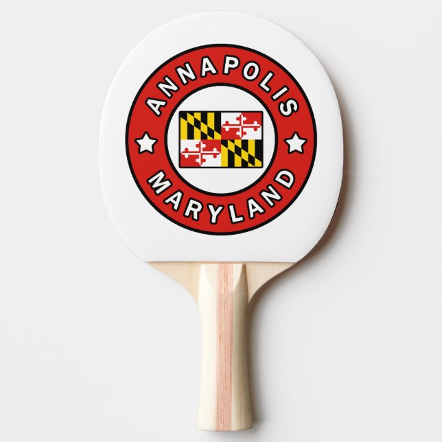 Raquete De Ping Pong Annapolis Maryland (Frente)