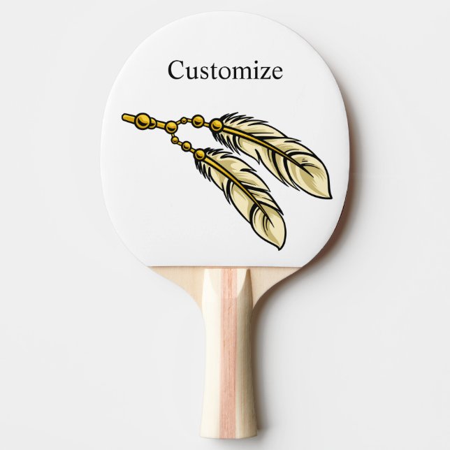 Raquete De Ping Pong Apache Penas Thunder_Cove (Frente)