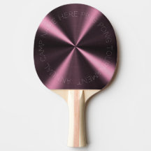 Aparência Metálica Radial Personalizada - Rosa