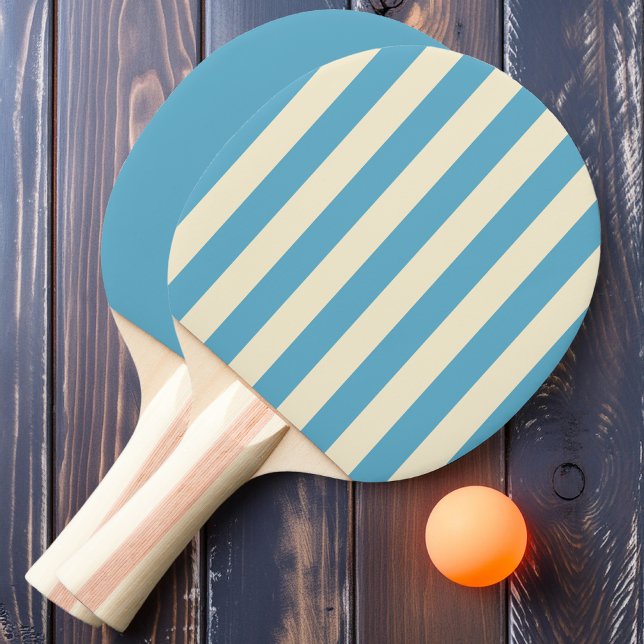 Raquete De Ping Pong Aqua Sky Polo Striping e Solid (Criador carregado)