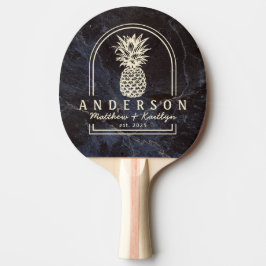 Raquete De Ping Pong Arco de Casamento de Pedra Escura Modesta com Abac