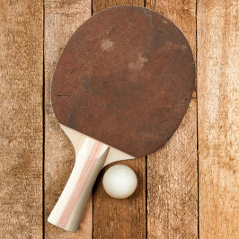 Raquete De Ping Pong Arenito Marrom