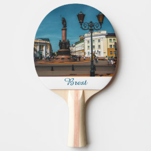 Raquete De Ping Pong Arquitetura de Brest da Bielorrússia