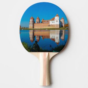Raquete De Ping Pong Arquitetura do Castelo de Belarus Mir Natureza