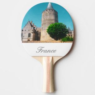 Raquete De Ping Pong Arquitetura francesa Chateaux