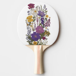 Raquete De Ping Pong Arte Botânica