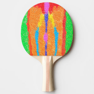 Raquete De Ping Pong Artes abstrato puras e trapos supremo