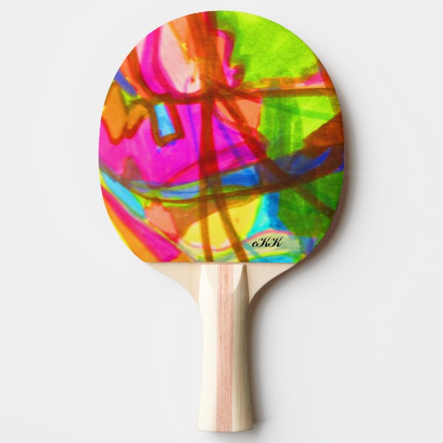 Raquete De Ping Pong Artes visuais 845 (Frente)