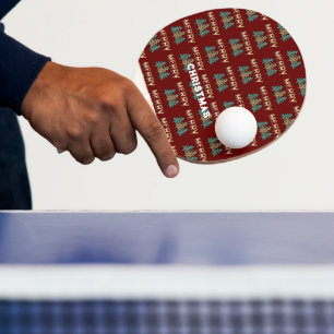 Raquete De Ping Pong Árvore de Natal