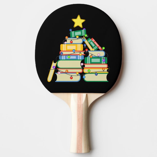 Raquete De Ping Pong Árvore de Natal Bookie II (Frente)