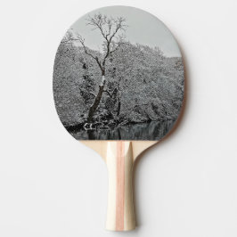 Raquete De Ping Pong Árvores, na água