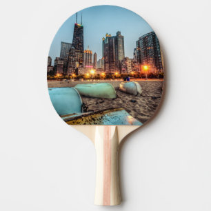 Raquete De Ping Pong As canoas na rua do carvalho encalham um pouco