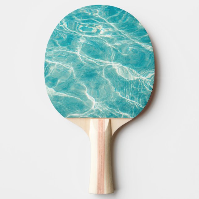 Raquete De Ping Pong as ondas do mar (Frente)