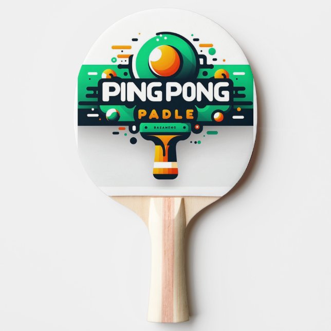 Raquete De Ping Pong Aumente seu jogo com precisão e controle (Frente)
